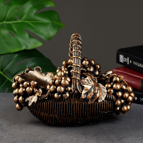 Подставка для бутылки «Корзина с виноградом»