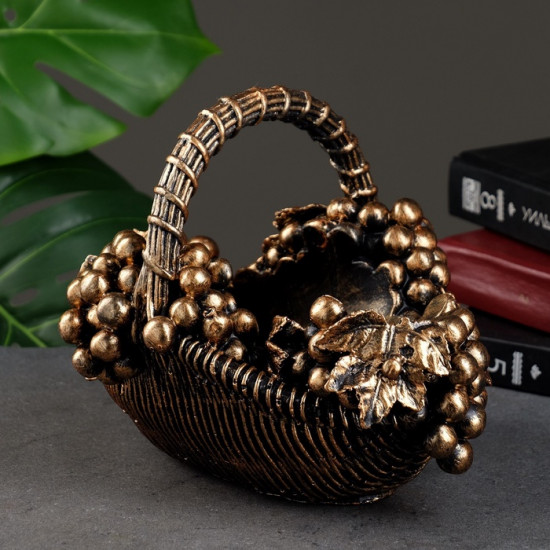 Подставка для бутылки «Корзина с виноградом»