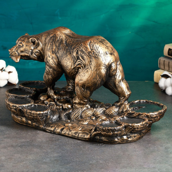 Подставка для бутылки «Медведь»