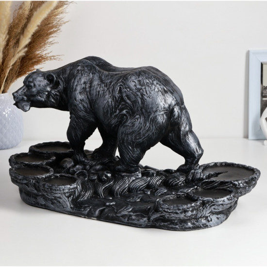 Подставка для бутылки «Медведь»