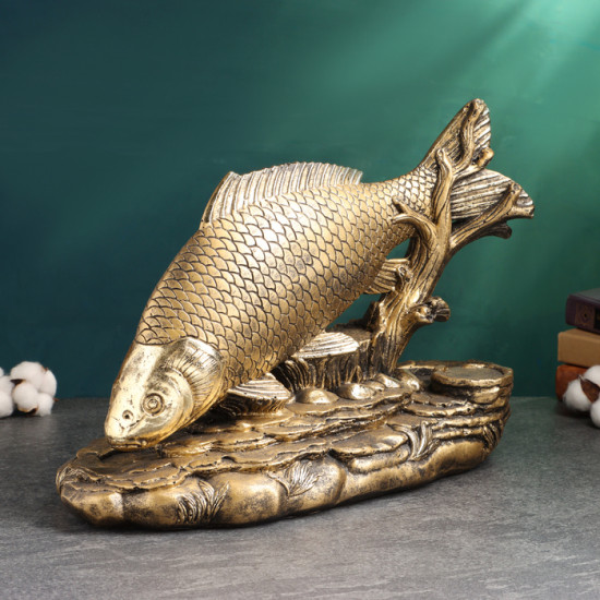 Подставка для бутылки и бокалов «Рыбалка»