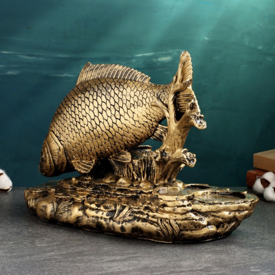 Подставка для бутылки и бокалов «Рыбалка»