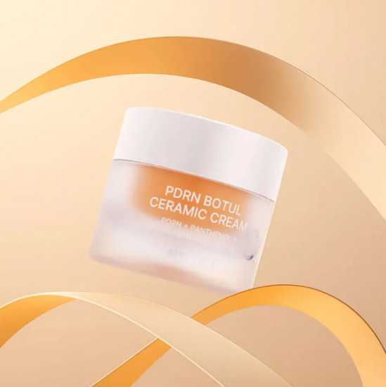 Лифтинг-крем для лица с полинуклеотидами и эффектом ботокса «3X PDRN Botul Ceramic Cream»