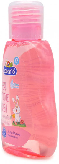 Детское средство для купания Pink Hanabaki «От макушки до пяточек. Розовый ханамаки»