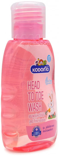 Детское средство для купания Pink Hanabaki «От макушки до пяточек. Розовый ханамаки»