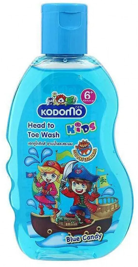 Шампунь-гель для волос и тела детский Blue candy «От макушки до пяточек. Мармеладный»