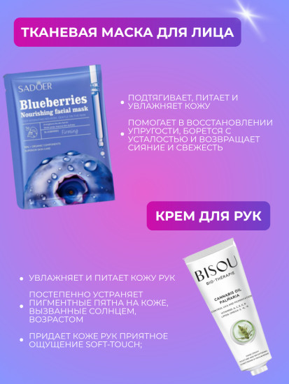 Уходовый набор для лица и тела «Mini beauty set»