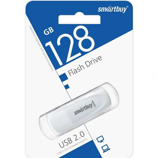 USB-накопитель 128GB Scout White