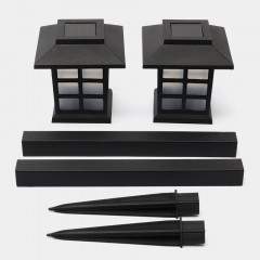 Фонари для огорода и сада уличные садовые на солнечных батарейках - Фото 6