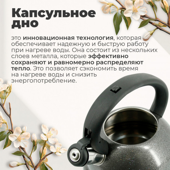 Чайник со свистком «Napoli»