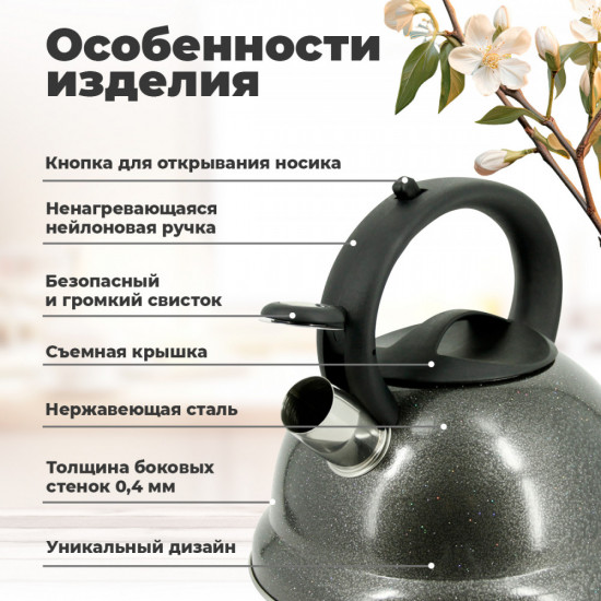 Чайник со свистком «Napoli»