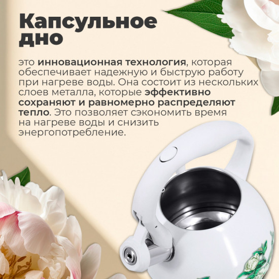 Чайник со свистком «Napoli»