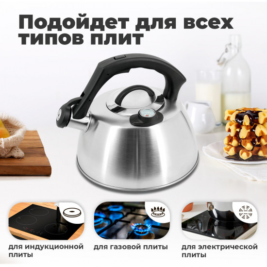 Чайник со свистком «Napoli»