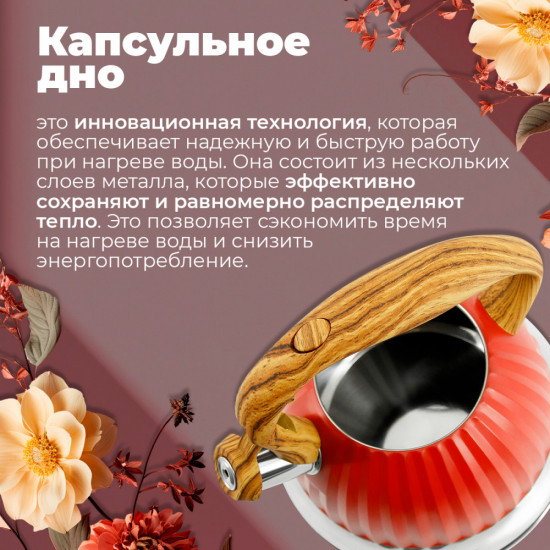 Чайник со свистком «Napoli»