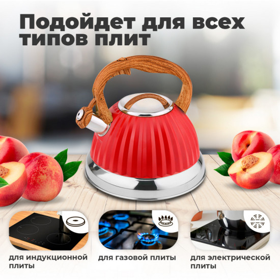 Чайник со свистком «Napoli»