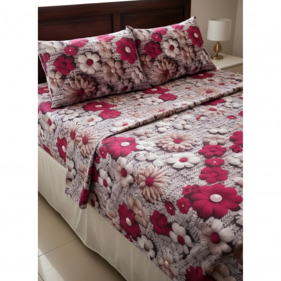 Комплект наволочек «3D цветы»