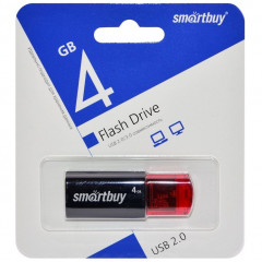 USB-накопитель 4GB Click Black - Фото 1