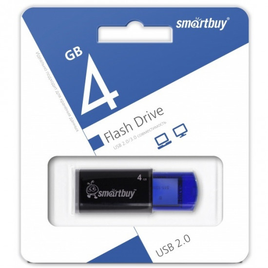 USB-накопитель 4GB Click Blue