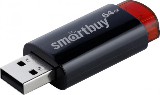 USB-накопитель 64GB Click Black