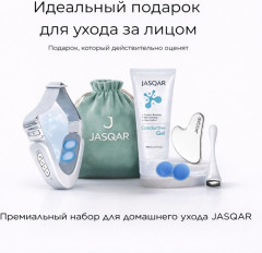 Набор для лифтинга лица EMS «Бандаж с гелем, гуаша и роллер» - Фото 8