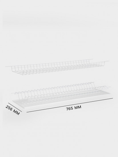 Сушилка для посуды с поддоном для шкафа