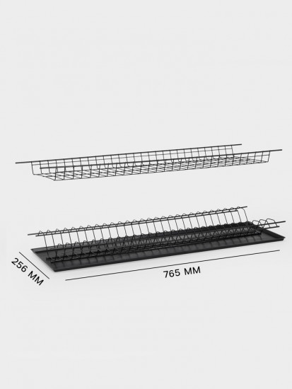 Сушилка для посуды с поддоном для шкафа