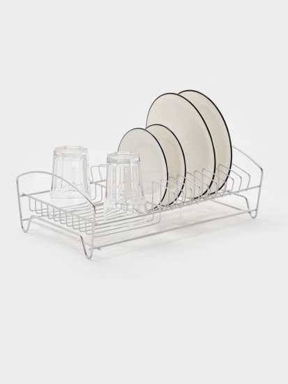 Сушилка для тарелок и кружек с поддоном