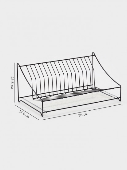 Сушилка для тарелок с поддоном