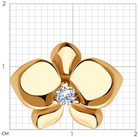 Брошь из серебра