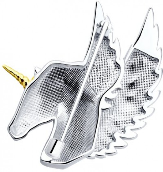 Брошь из серебра