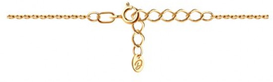 Браслет из серебра с фианитами и эмалью