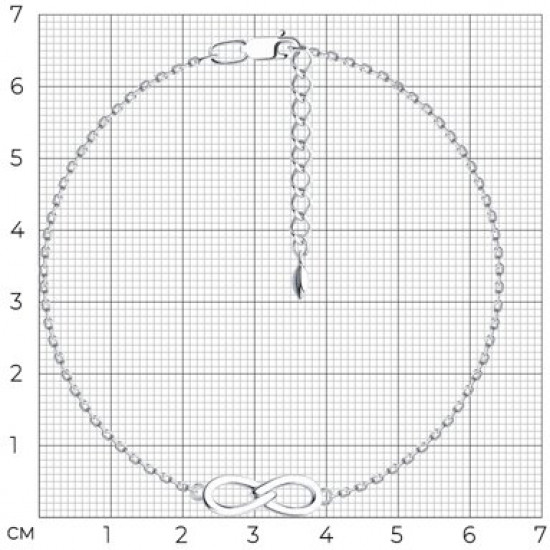 Браслет из серебра
