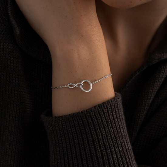 Браслет из серебра