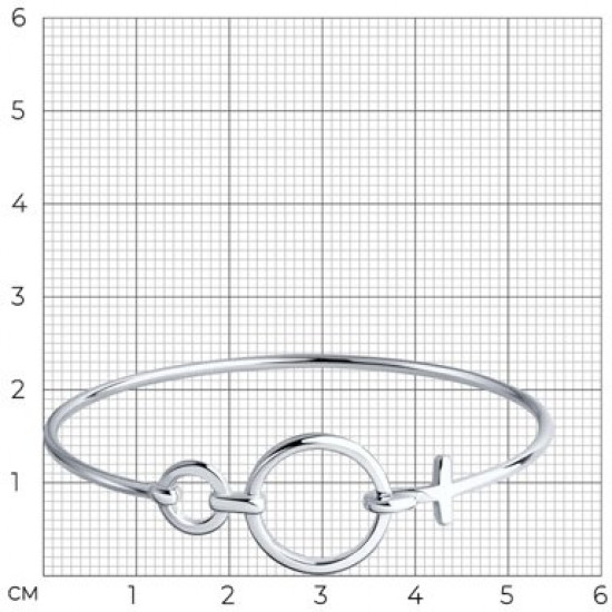 Браслет из серебра