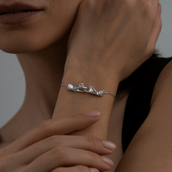 Браслет из серебра