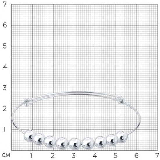 Браслет из серебра