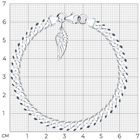 Браслет из серебра
