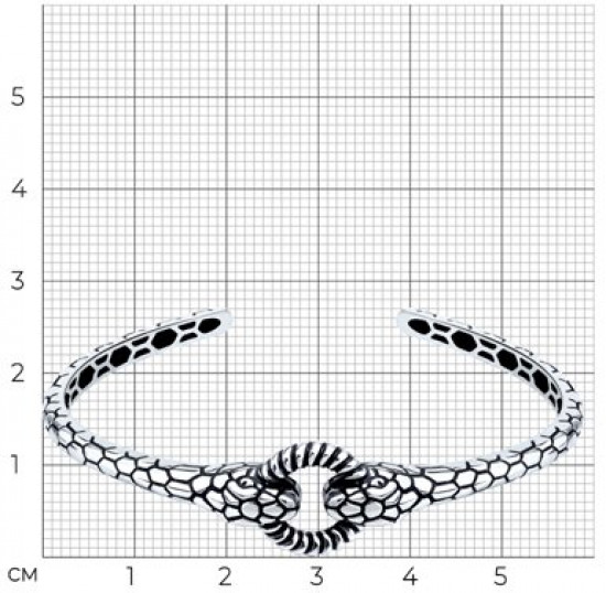 Браслет из серебра