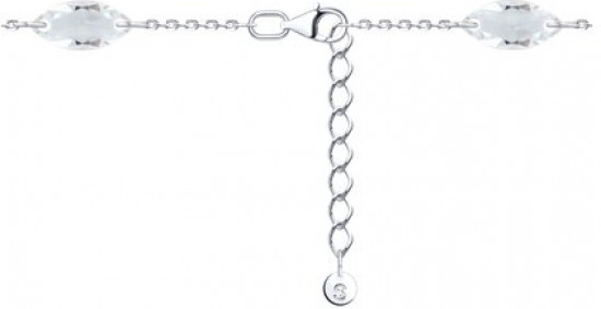 Браслет из серебра с нанокристаллами