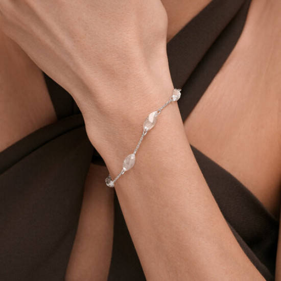 Браслет из серебра с нанокристаллами