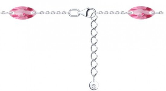 Браслет из серебра с нанокристаллами