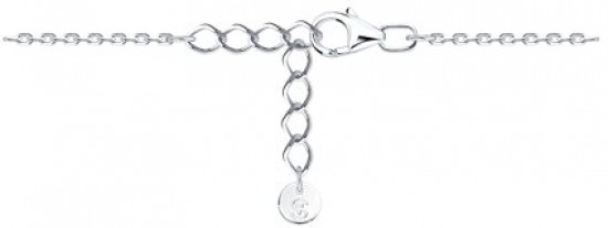 Браслет из серебра с фианитом