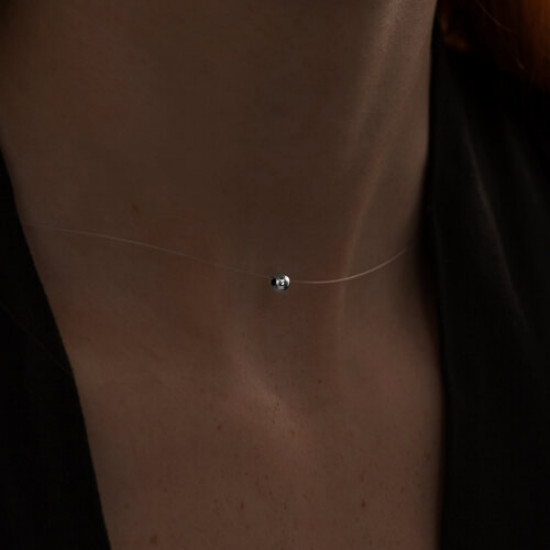 Колье из серебра