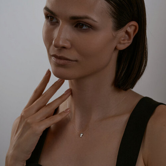 Колье из серебра