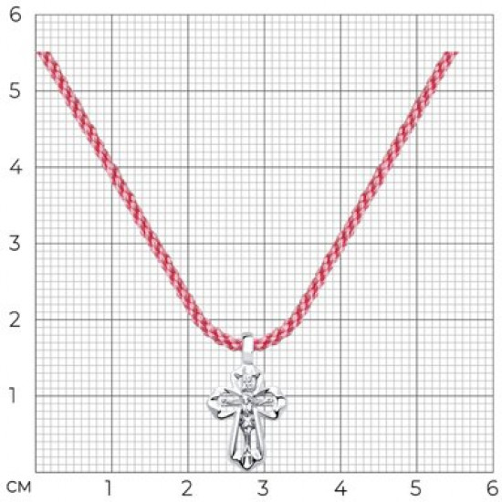 Колье из серебра