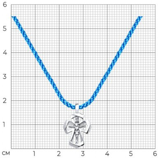 Колье из серебра