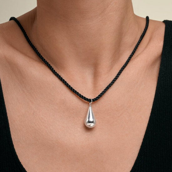 Колье из серебра