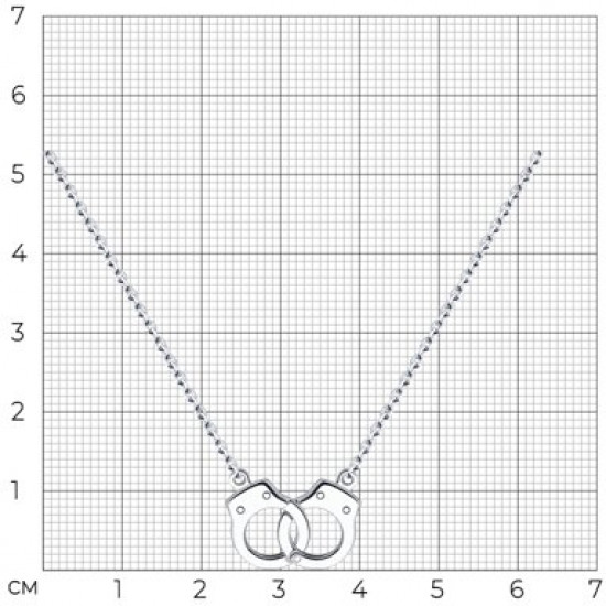 Колье из серебра