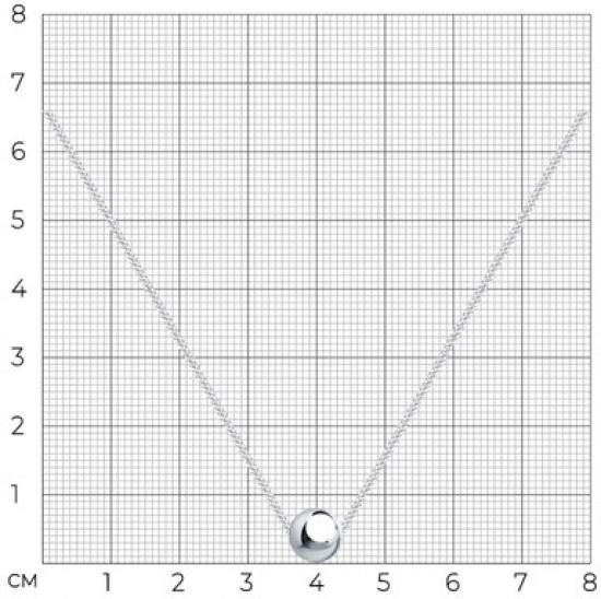 Колье из серебра