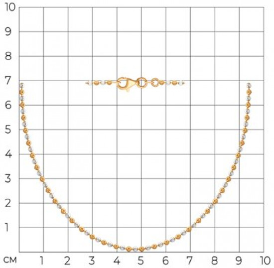 Колье из серебра